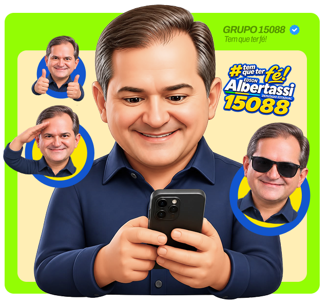 Edson Albertassi no WhatsApp